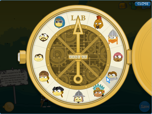 Poptropica Time Tangled Device